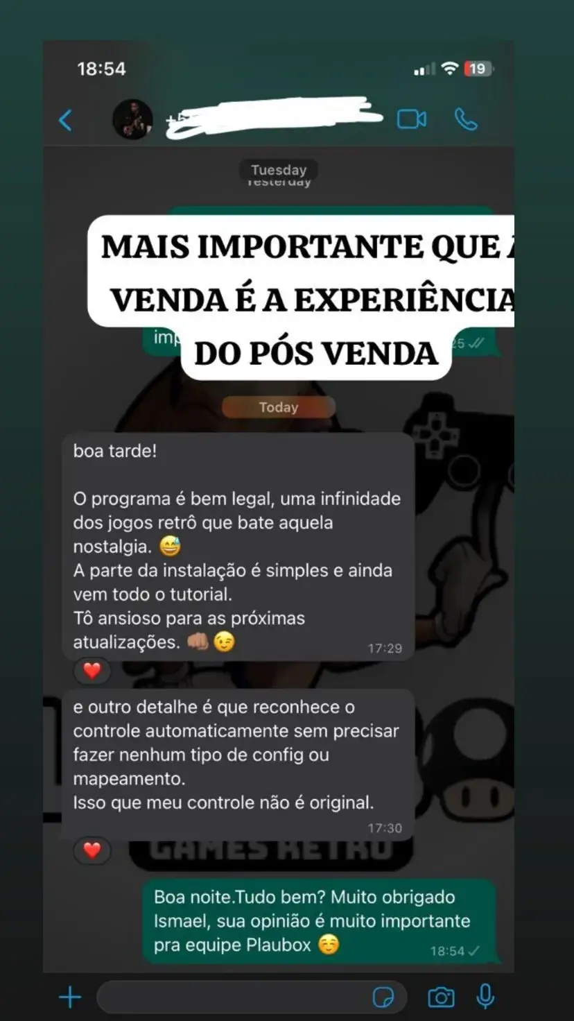 Playbox Oficial | Sua Máquina Do Tempo Gamer 21 Depoimento clientes | Playbox