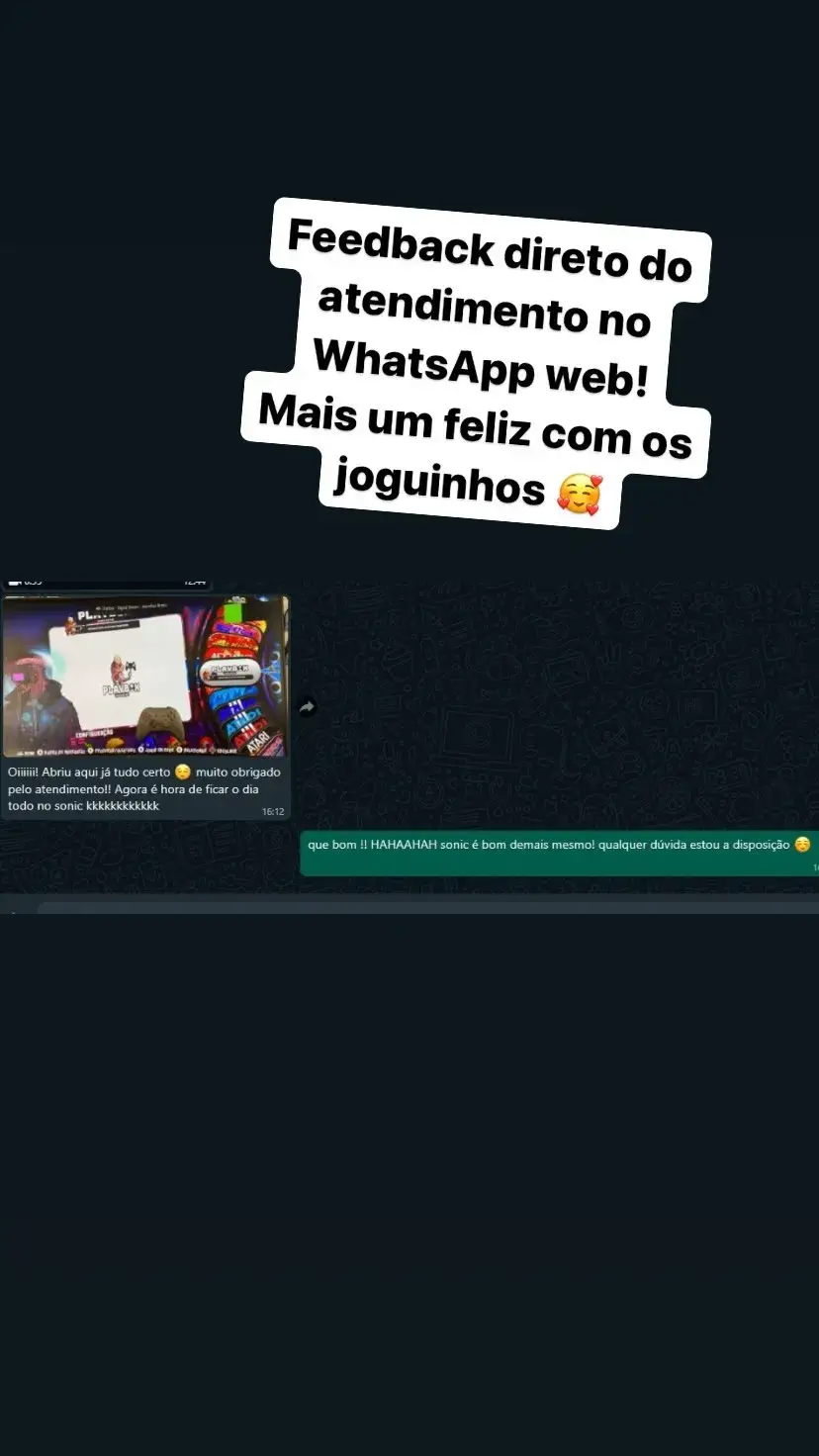 Playbox Oficial | Sua Máquina Do Tempo Gamer 23 Depoimento clientes | Playbox