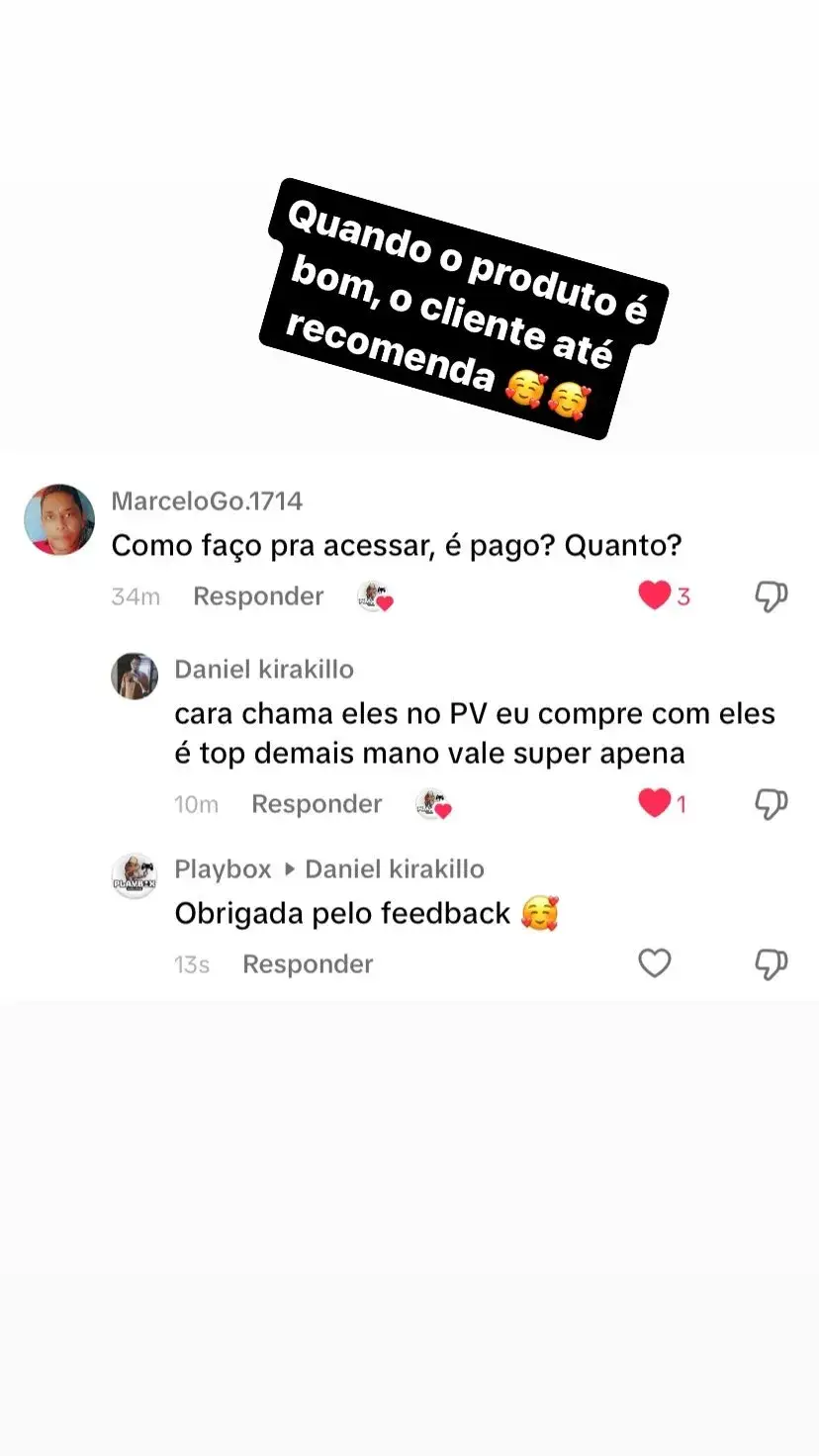 Playbox Oficial | Sua Máquina Do Tempo Gamer 25 Depoimento clientes | Playbox