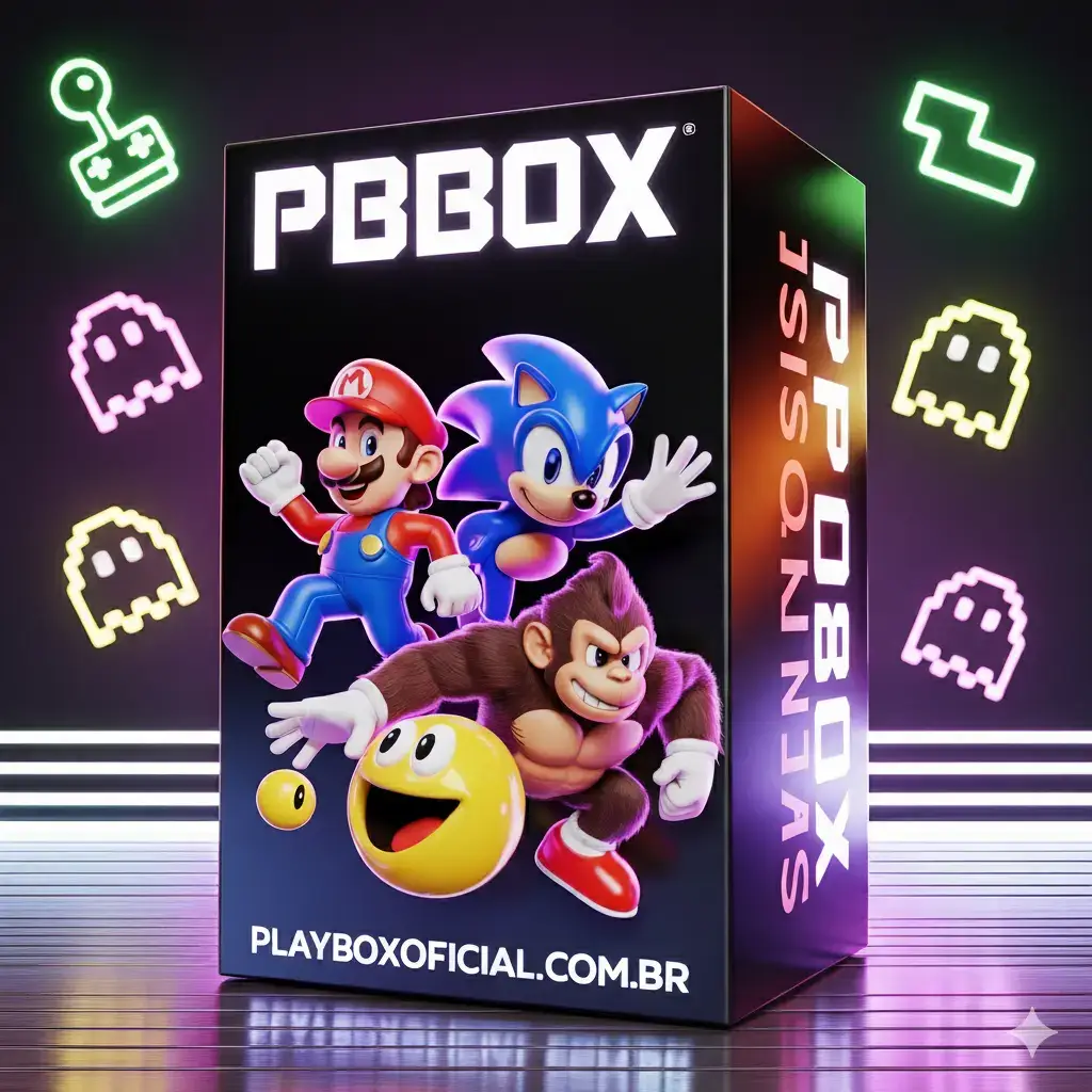 Playbox Oficial | Sua Máquina Do Tempo Gamer 35 PBOX