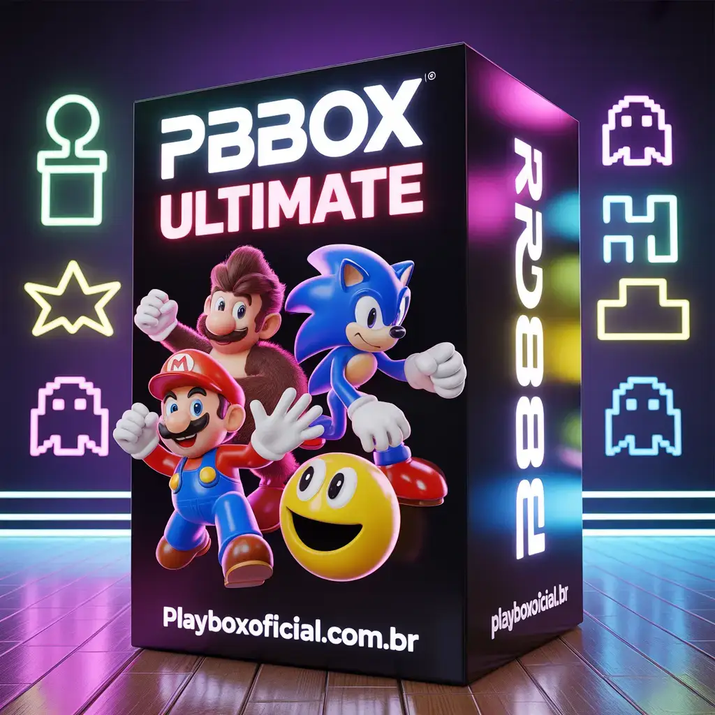 Playbox Oficial | Sua Máquina Do Tempo Gamer 36 Plano Ultimate | Playbox