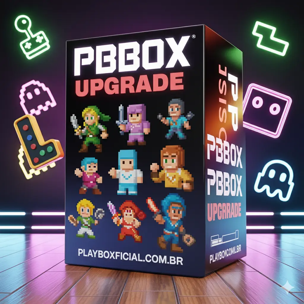 Playbox Oficial | Sua Máquina Do Tempo Gamer 37 Plano Upgrade | Playbox